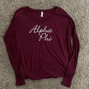 Alpha Phi long sleeve